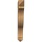 Ekena Millwork Funston Arts & Crafts Rough Sawn Bracket, Western Red Cedar, 6"W x 42"D x 48"H BKT06X42X48FST03RWR - alternate 2